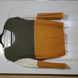 Twist Back Sweater
